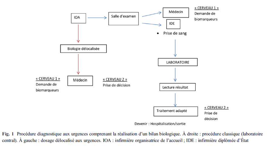 Procédure diagnostique aux urgences